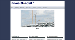 Desktop Screenshot of primeconduit.com